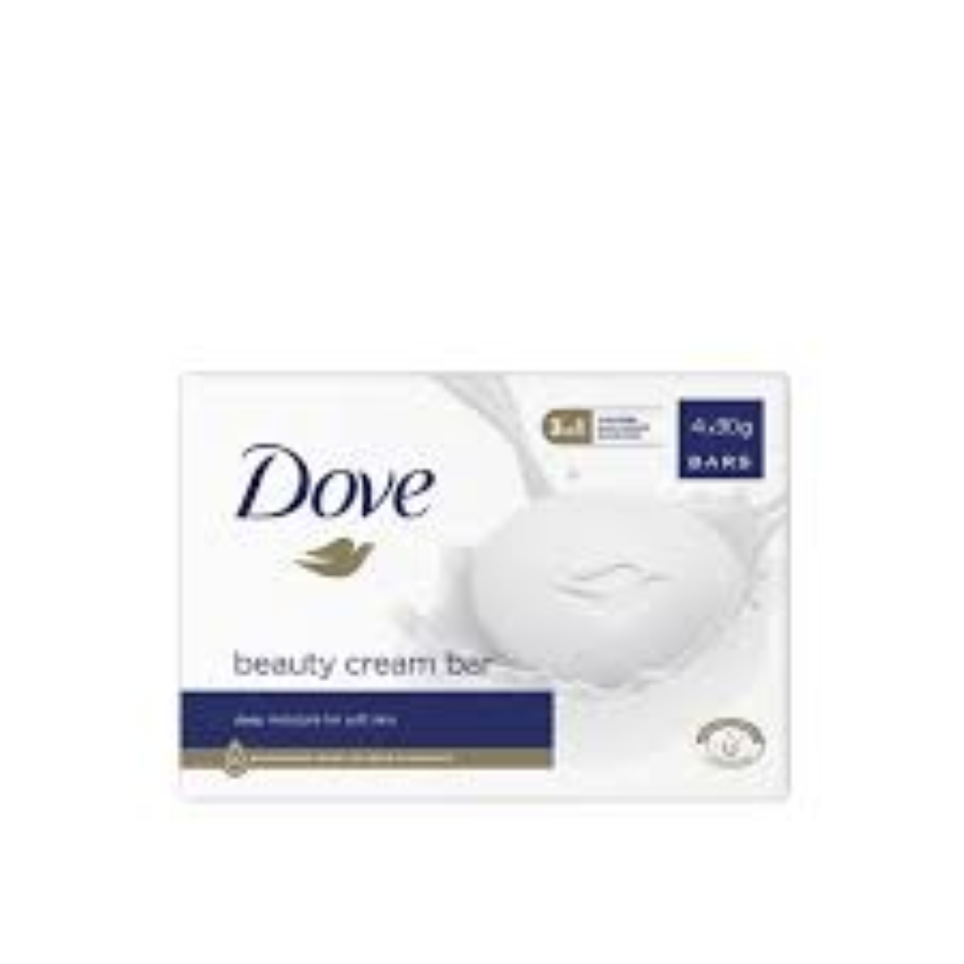 DOVE BEAUTY CREAM BAR DEEP MOISTURE 4*90G